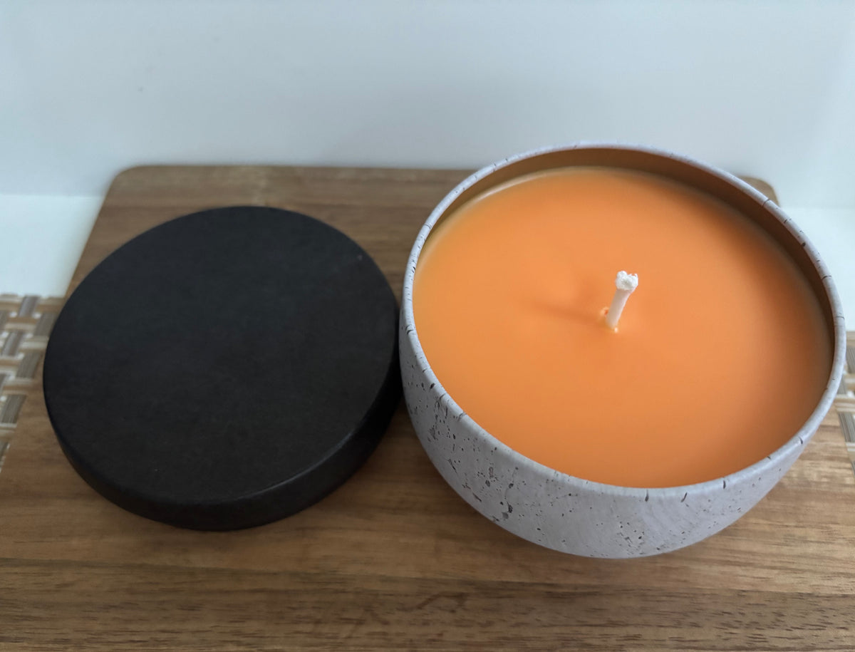 Pumpkin Cinnamon Streusel Handmade Soy Wax Candle