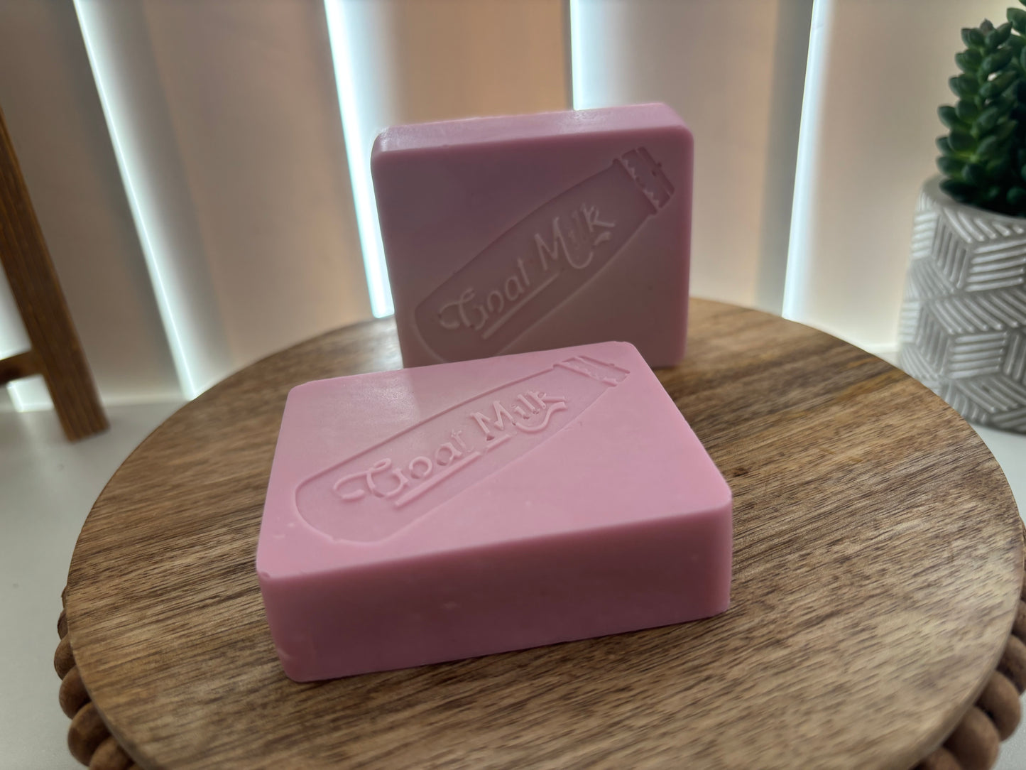 Lavender Breeze Scented Goat’s Milk Soap Bars — Handmade
