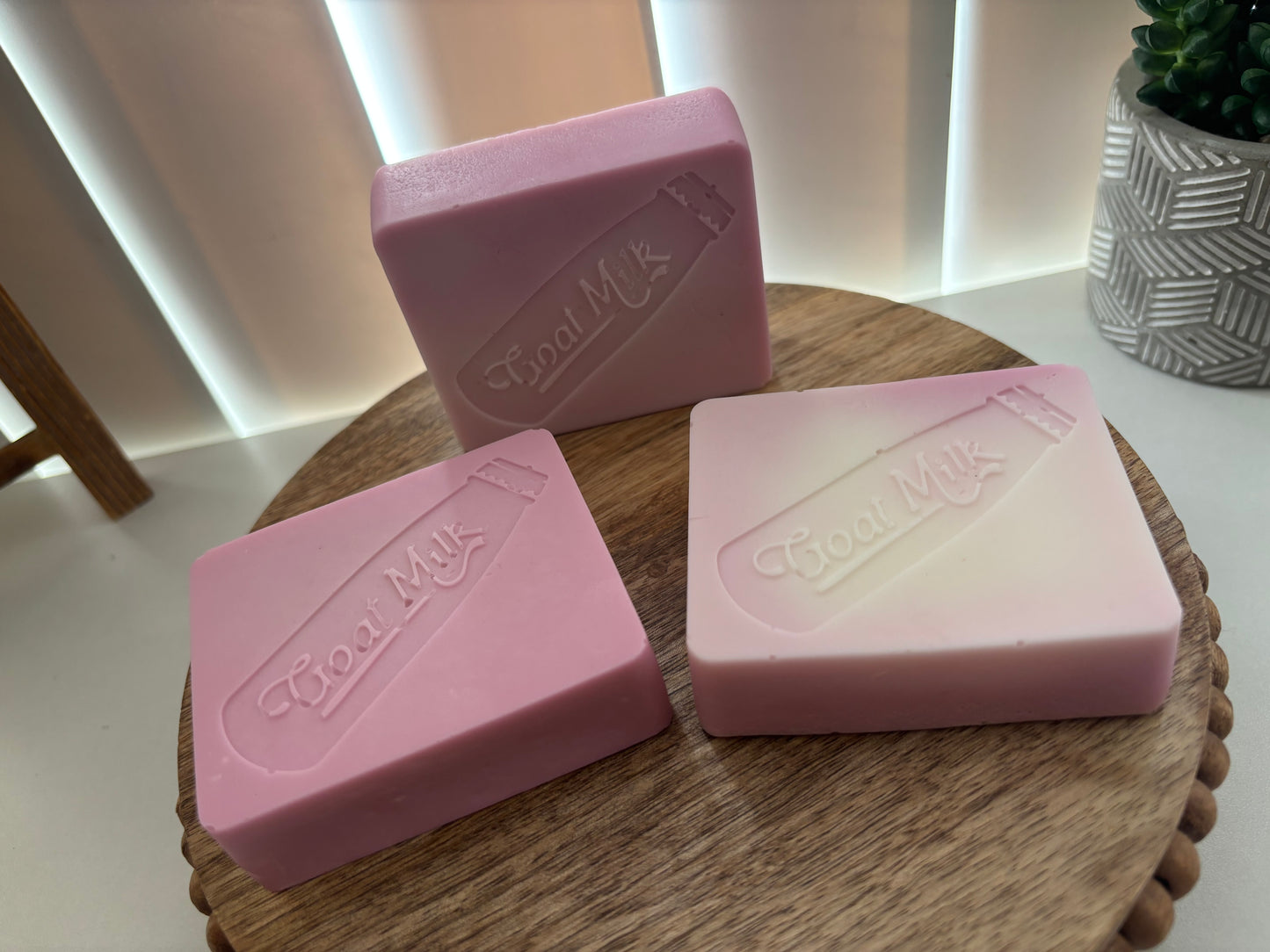 Lavender Breeze Scented Goat’s Milk Soap Bars — Handmade