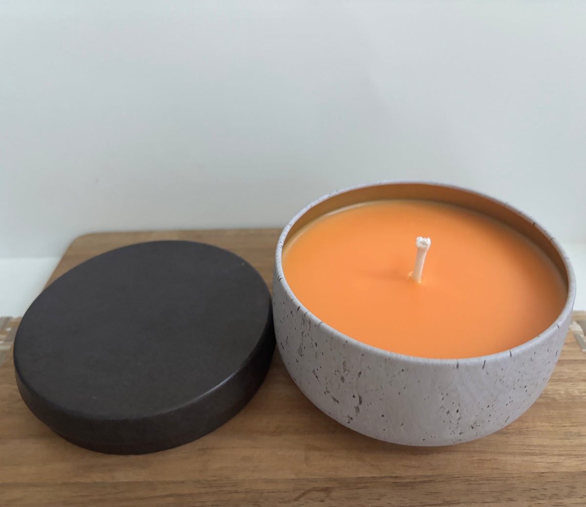 Pumpkin Cinnamon Streusel Handmade Soy Wax Candle