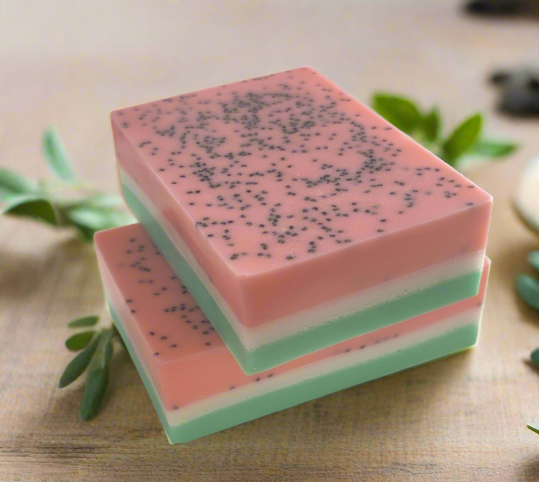Watermelon Goat’s milk Exfoliating Soap Bar
