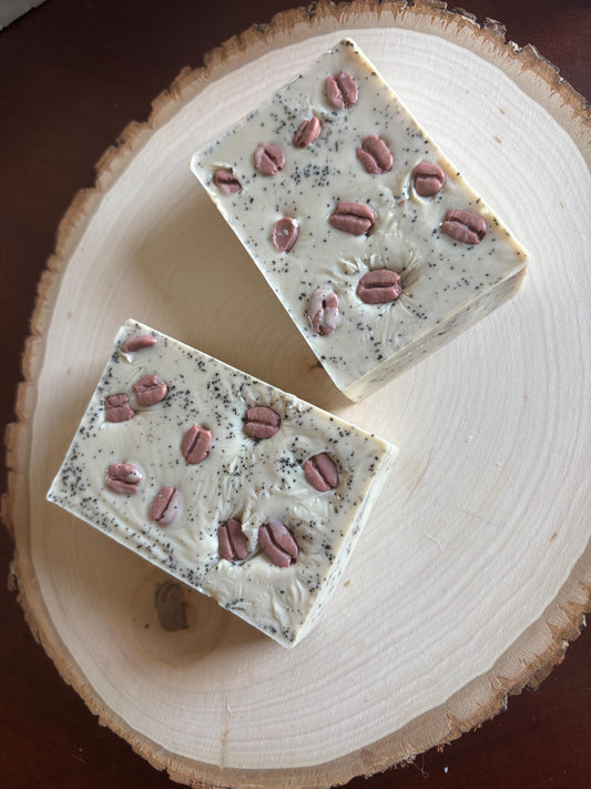 Shea Butter Coffee Scrub bar