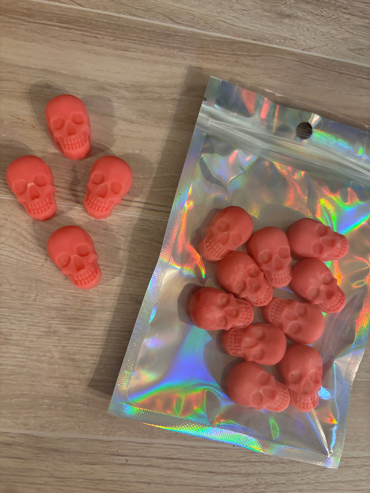 Handmade Skeleton Wax Tarts