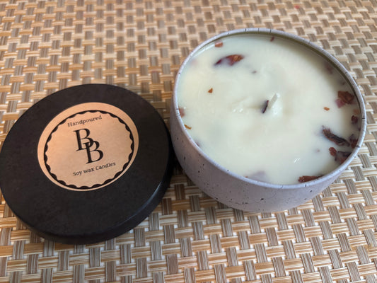 Rose Garden Scented Soy wax Candle