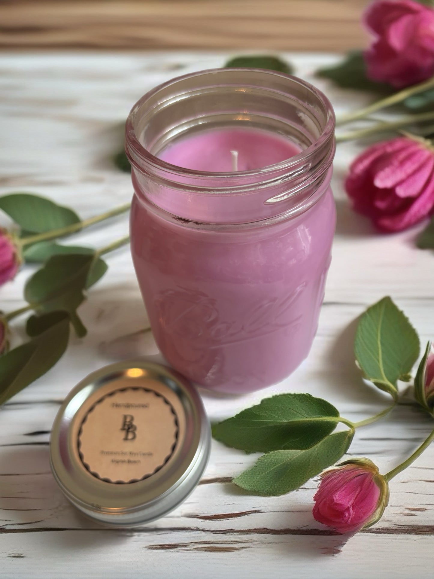 Lanikai Gardenia Mason Jar Candle