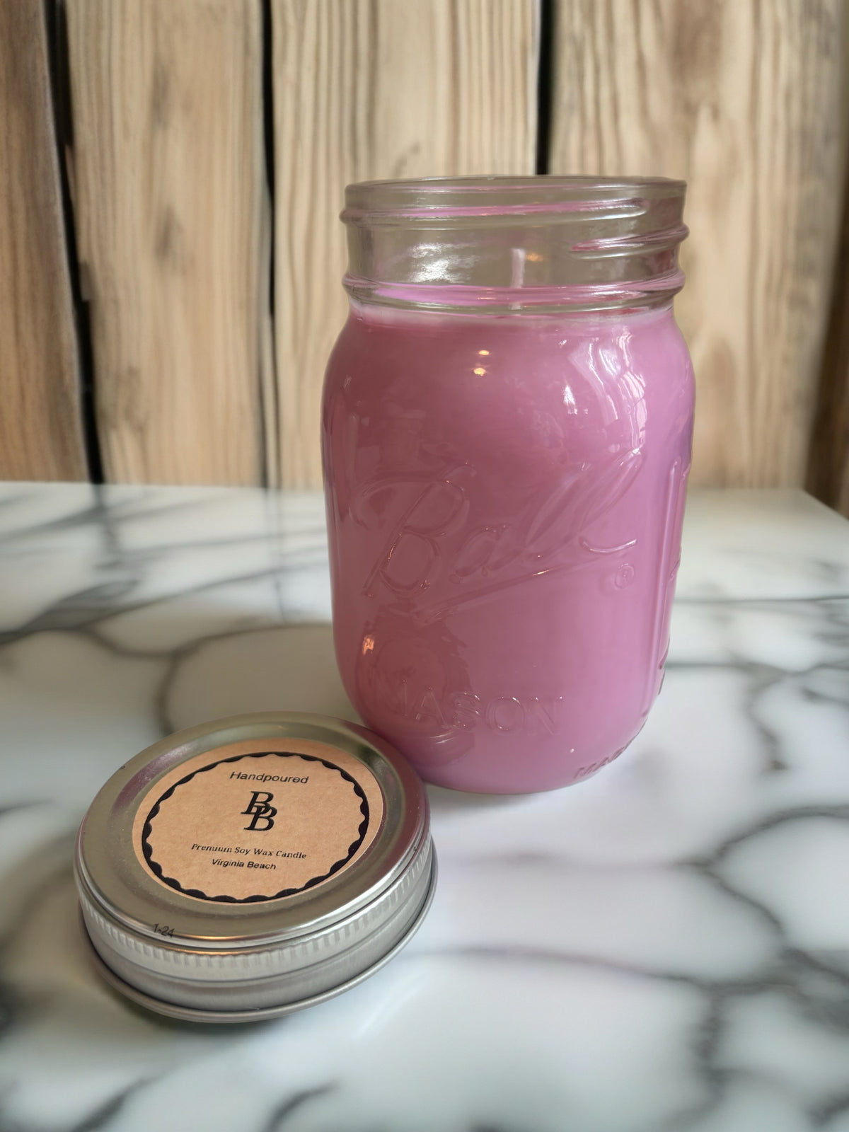 Lanikai Gardenia Mason Jar Candle