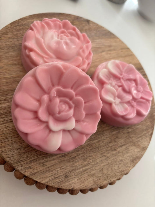 Coconut Rose scented Goat’s Milk Soap Bars