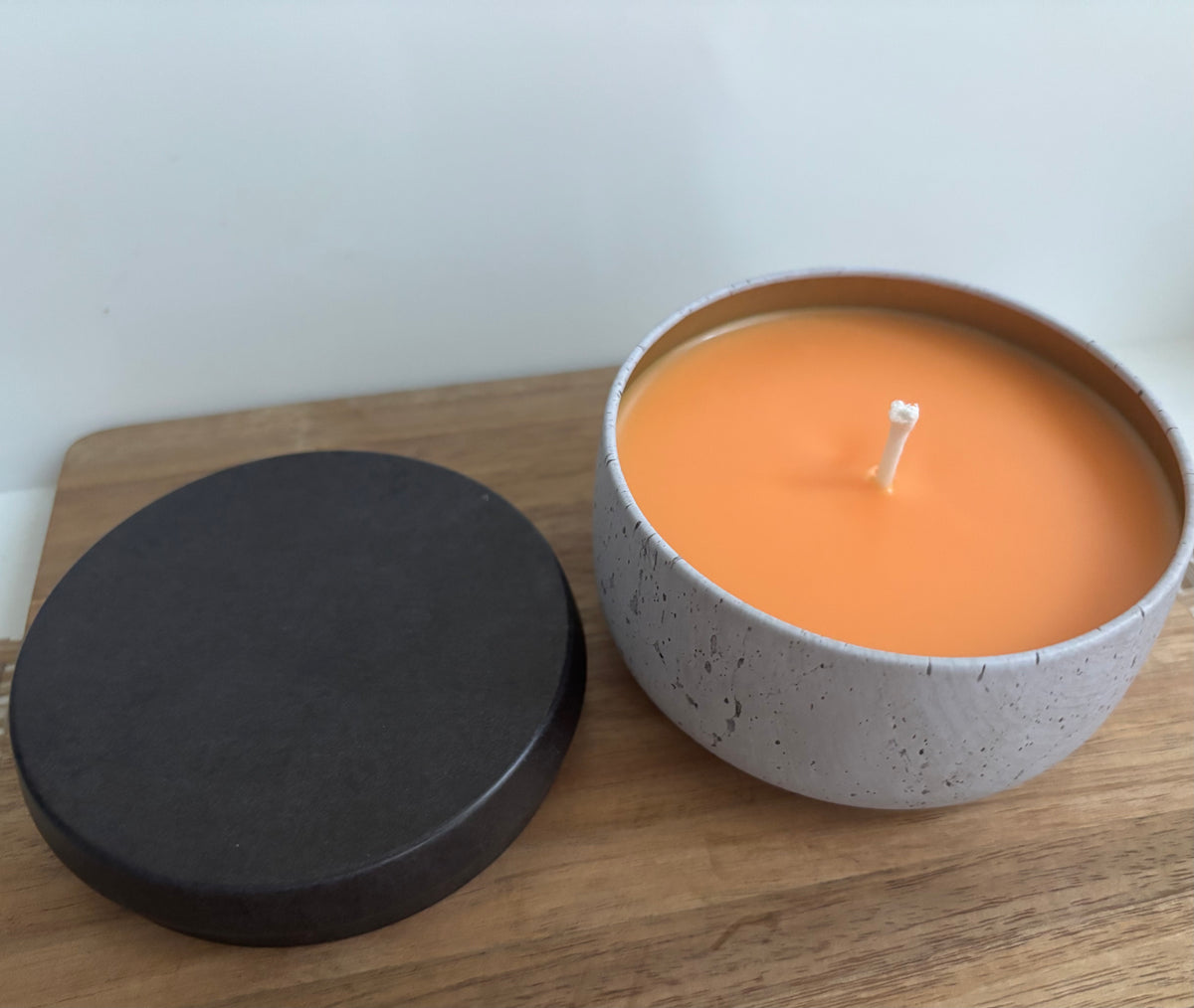 Pumpkin Cinnamon Streusel Handmade Soy Wax Candle