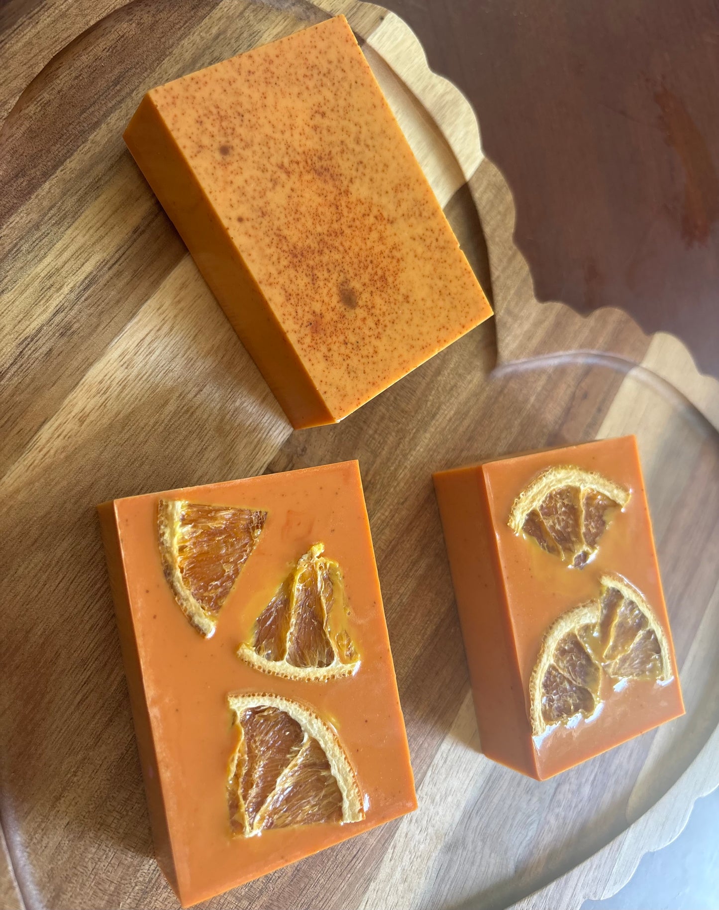 ☀️ The "Golden Hour" Goat Milk Soap 🍊🍯