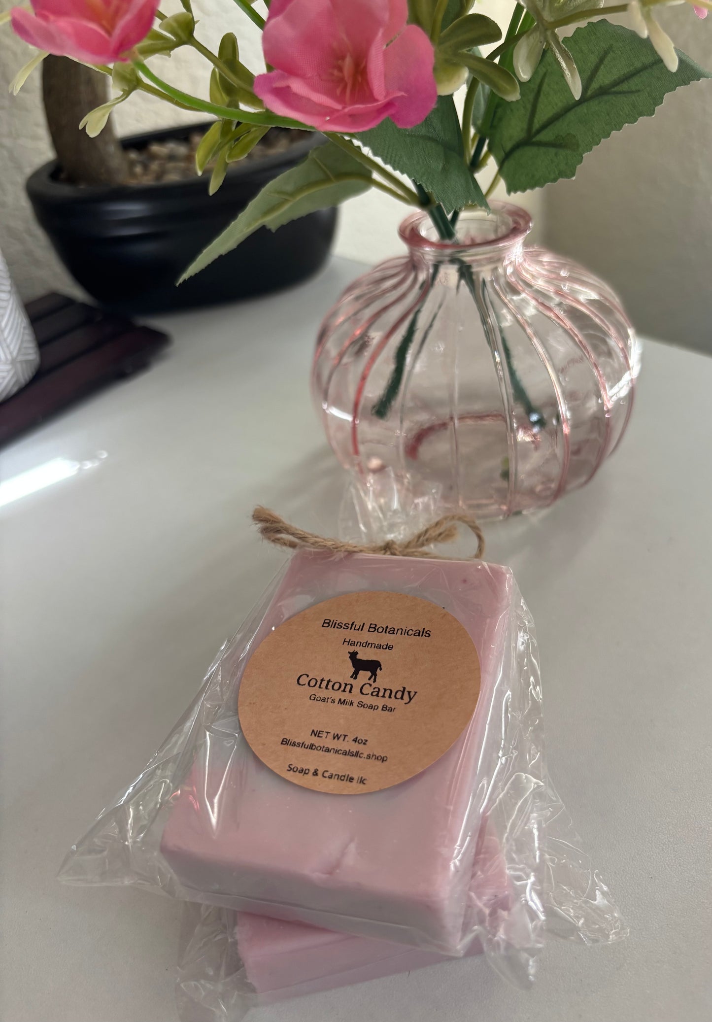 Cotton Candy Goat’s Milk Soap Bars