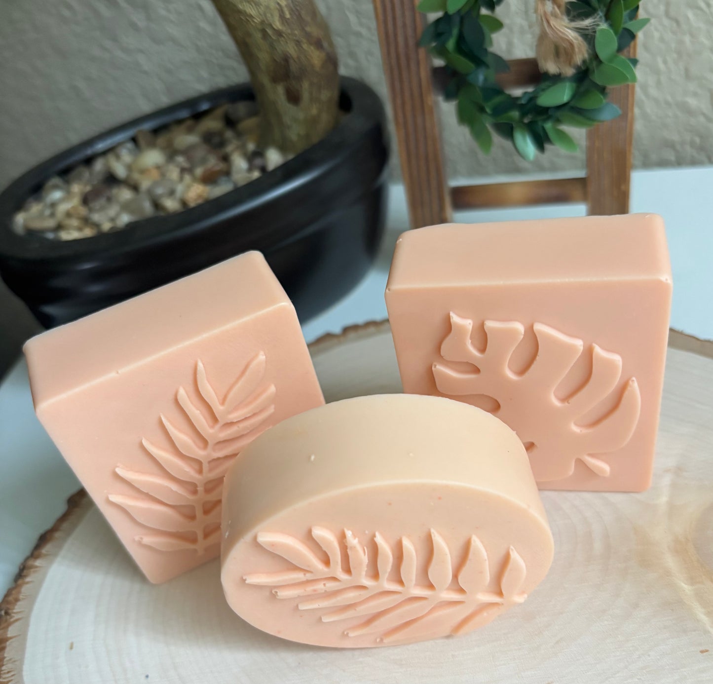 Orange Blossom Scented Shea butter Soap Bars