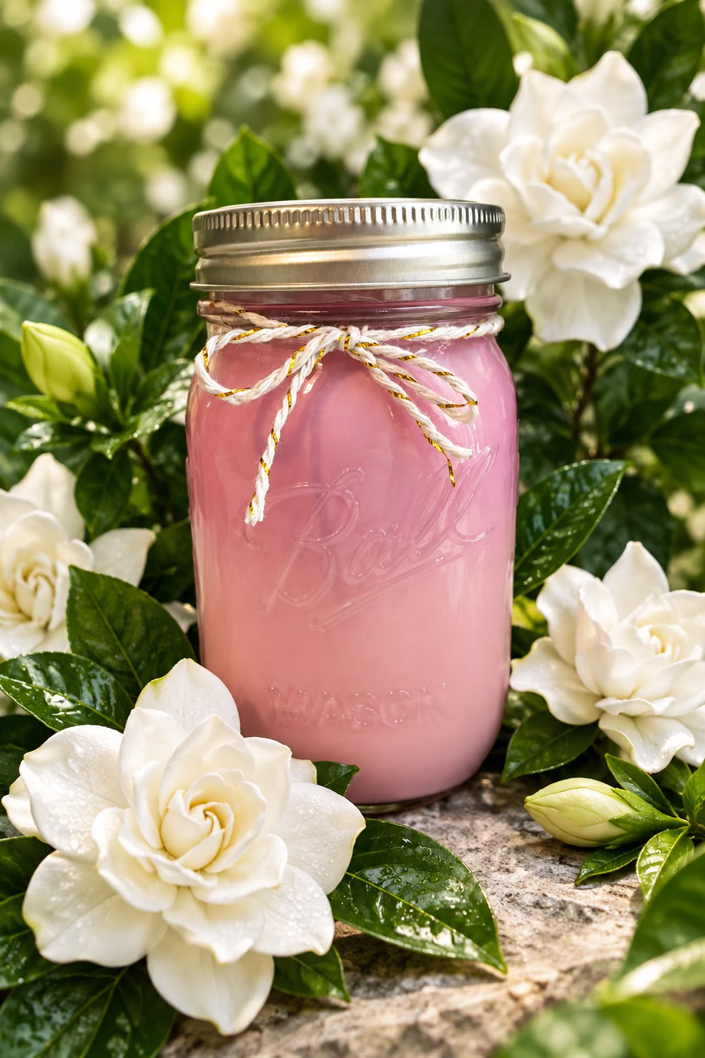 Lanikai Gardenia Scented Soy Wax Candle