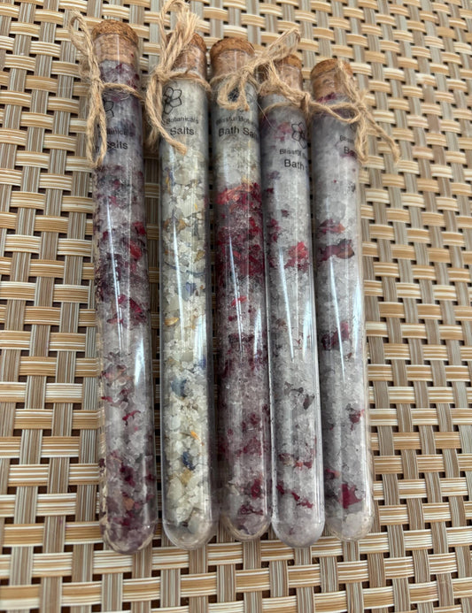 Bath Salts with botanicals and magnesium